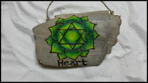 Heart Chakra Driftwood