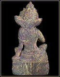 Multicolored Chakra Tara Volcanic Stone Statue