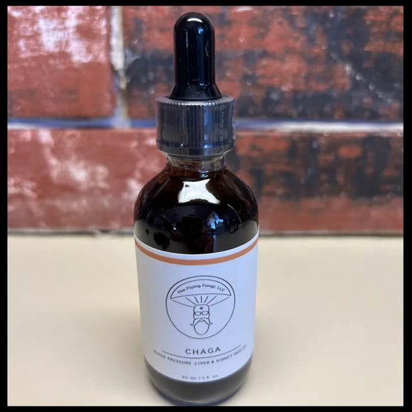 Chaga Mushroom Double Extraction Tincture 2oz