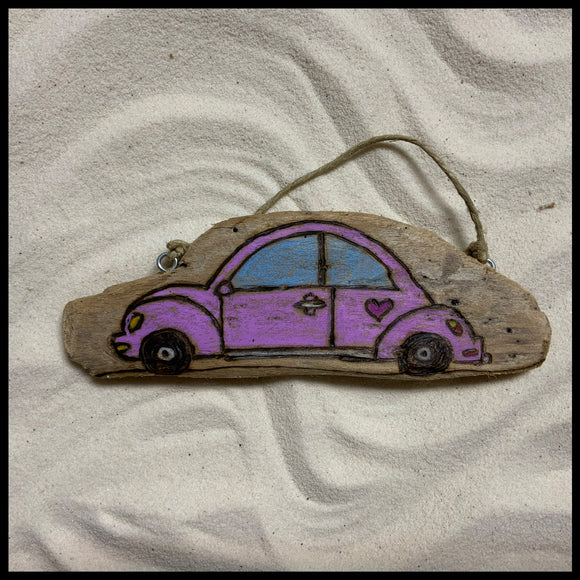 Love Bug Drift Wood Burning