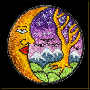 Moon and Tree Scenery Patch