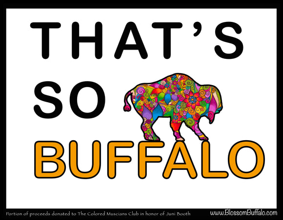 That’s So Buffalo Sticker