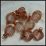 Copper Gemstone Cage